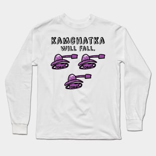 Kamchatka will fall (purple army) Long Sleeve T-Shirt